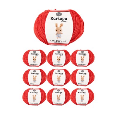10 Adet Amigurumi El Örgü...