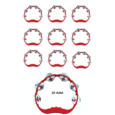 10 Adet 6 Metal Zilli Kına...