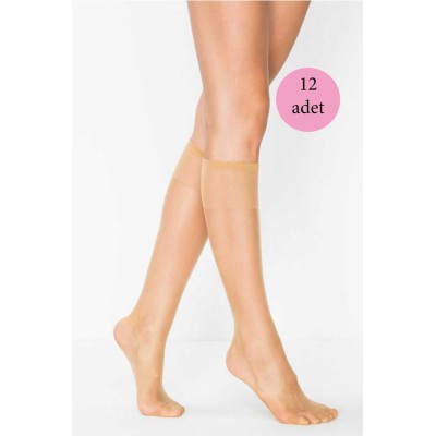 12 Adet Kadın Diz Altı...