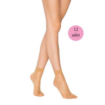 12 Adet Kadın Ten Süper 15...