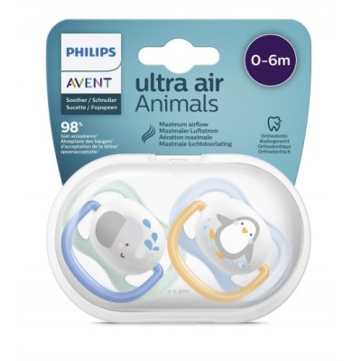   Avent Ultra Air Emzik 0-6...