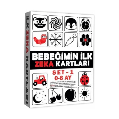 2199 Eğitici Kartlar 0-6 Ay...