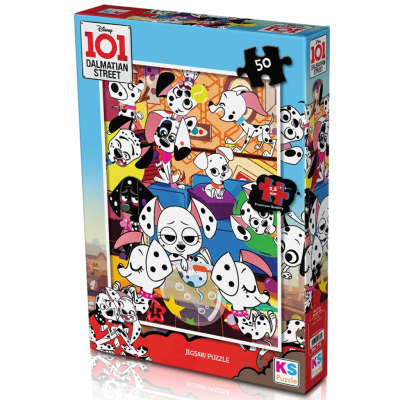 101 Dalmatian 50 Parça Puzzle