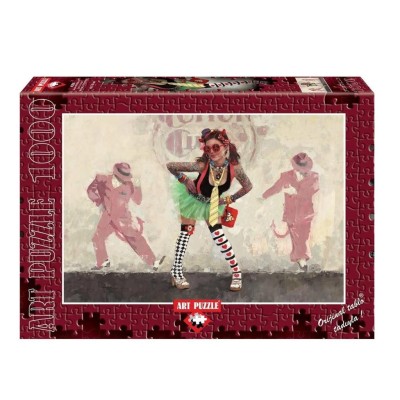 4355 Art Puzzle Şeytan Mı?...