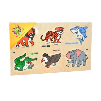 111 Woodoy Yapboz Vahşi...