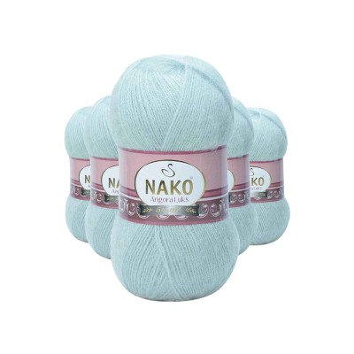 5 Adet Angora LüEl Örgü Ipi...