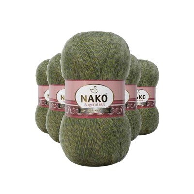 5 Adet Angora LüEl Örgü Ipi...