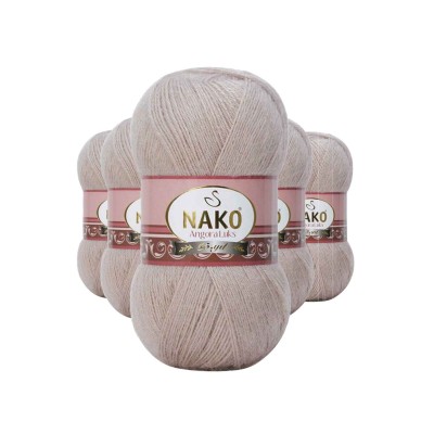 5 Adet Angora LüEl Örgü Ipi...