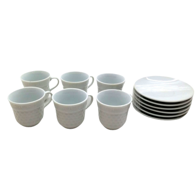 12 PARÇA  PORSELEN KAHVE...