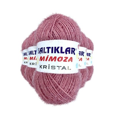 5 Adet Mimoza Kristal...