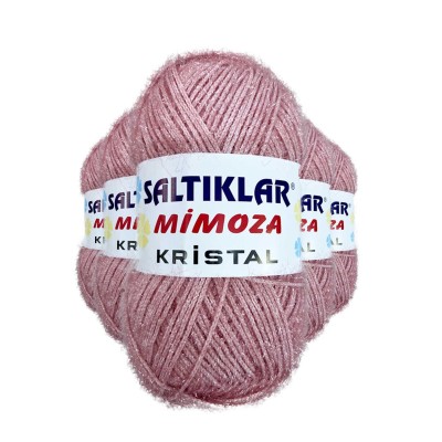 5 Adet Mimoza Kristal...