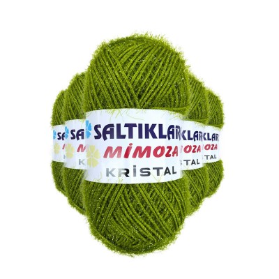 5 Adet Mimoza Kristal...
