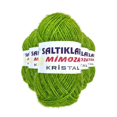 5 Adet Mimoza Kristal...