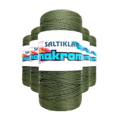 5 Adet Polyester Makrome...