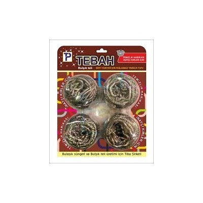 4 PARÇA  BULAŞIK TOP TELI